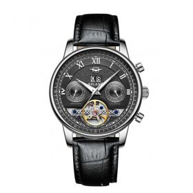 Automatic Mechanical Sun Moon Stars Business Men's Watch (style: 17 Style)