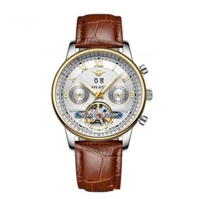 Automatic Mechanical Sun Moon Stars Business Men's Watch (style: 9 Style)