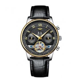 Automatic Mechanical Sun Moon Stars Business Men's Watch (style: 10 Style)