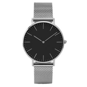 Luxury Rose Gold Watch Women Bracelet Watches Top Brand Ladies Casual Quartz Watch Steel Women's Wristwatch Montre Femme Relogio (Color: Silver Black)