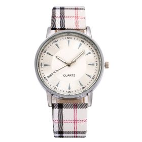 2021 Fashion Quartz Women Watch Ladies Luxury Brand Watches Leather Strap Dress Casual Clock Reloj Mujer Montre Femme Zegarek (Color: Silver White)