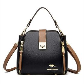 Trend Luxury Brand Designer Shoulder Crossbody Sac Lady Messenger (Color: Black)