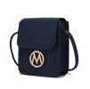 MKF Collection Skylar Messenger Handabag Vegan Leather Womens by Mia K