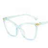 Fashion Cat Eye Glasses Frame Women Men Anti Blue Light Eyewear Optical Spectacle Goggles Oversized Eyeglass