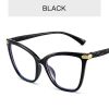 Fashion Cat Eye Glasses Frame Women Men Anti Blue Light Eyewear Optical Spectacle Goggles Oversized Eyeglass