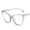 Fashion Cat Eye Glasses Frame Women Men Anti Blue Light Eyewear Optical Spectacle Goggles Oversized Eyeglass