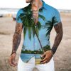 2022 New Beach Shirts Hawaiian Style Tops