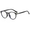 Fashion Round Glasses Frame Women Men Anti Blue Light Leopard Eyewear Optical Spectacle Goggles Eyeglass