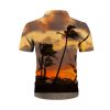 Summer hot sale Hawaii 3D digital print men's shirt